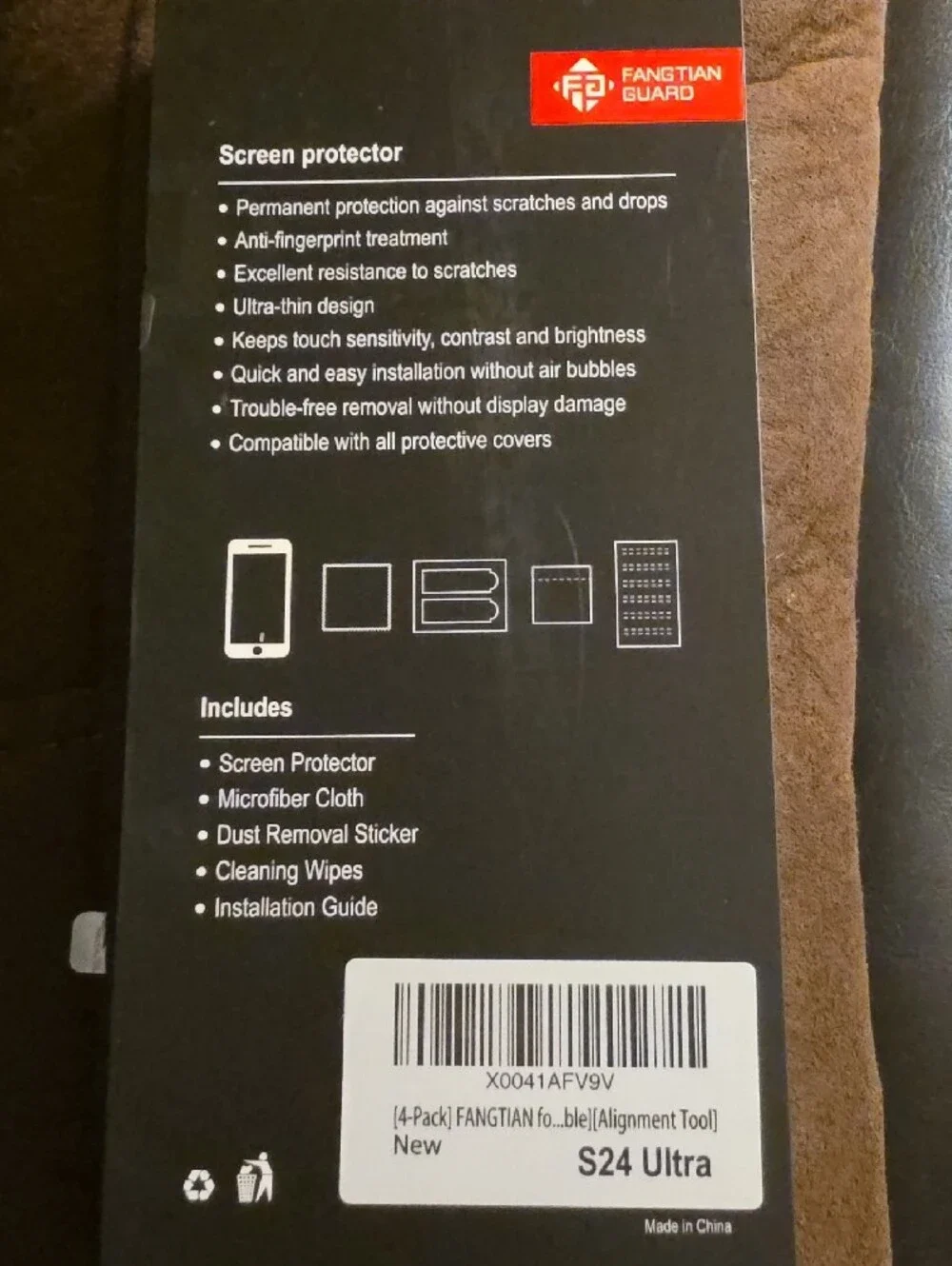 Premium Black Screen Protector
